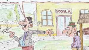 caricatura autorizatii scoli feat